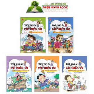Sách – thời thơ ấu của các thiên tài – trọn bộ 5 cuốn