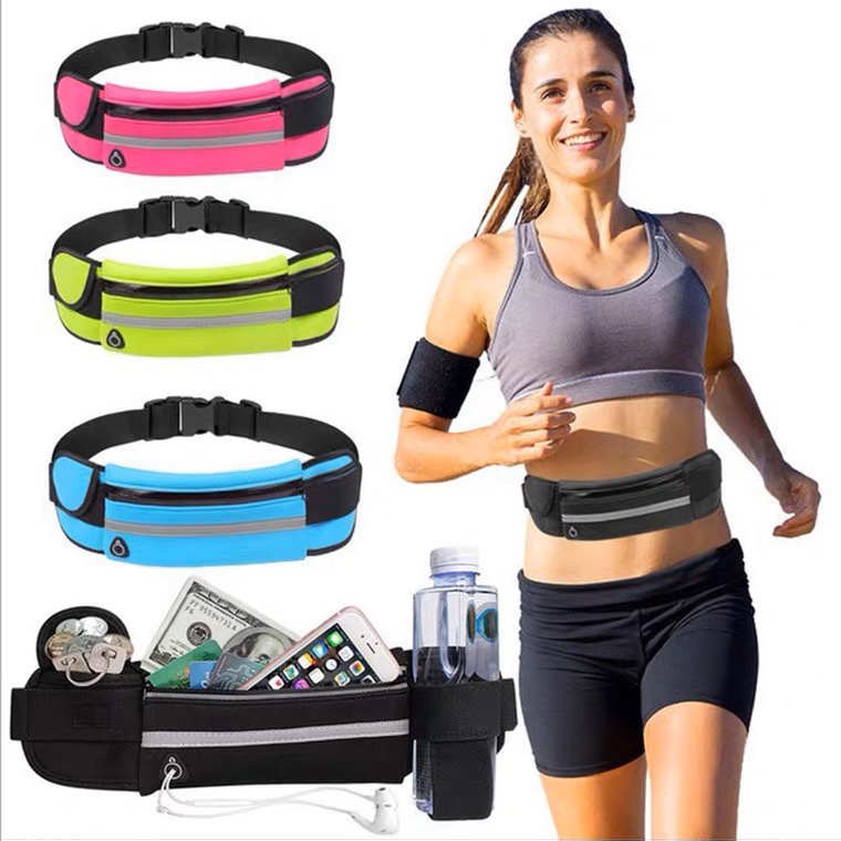 LYTFitness Đai Chạy Bộ Hông Nữ Dung Lượng Lớn Chống Nước Sốc Túi Đeo Thắt Lưng Cho Thể Dục Thao Ngoài Trời