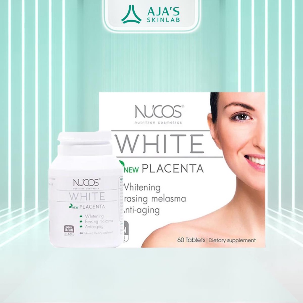 Viên uống trắng da mờ thâm nám Nucos White 60 viên