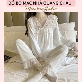 Đồ ngủ tiểu thư- đồ bộ nữ voan công chúa ulzzang quảng châu