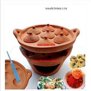 Khuôn bánh khọt đất nung, gốm Bàu Trúc (bao bể vỡ)