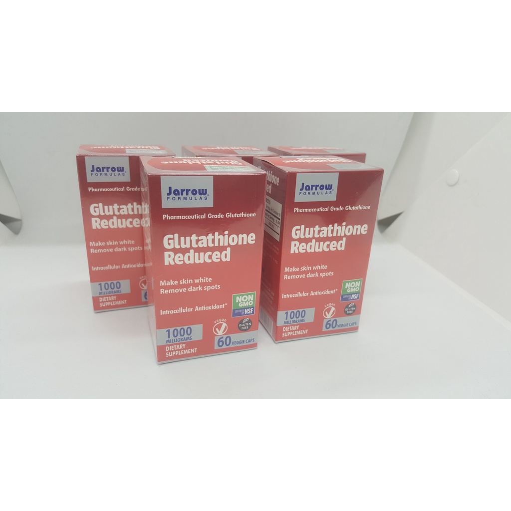 COMBO Viên Trắng Da Glutathione Reduced  1000mg 60V