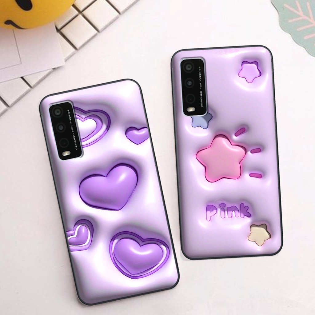 Ốp Vivo Y20 in phẳng hiệu ứng 3D giả nổi siêu thật, cực xinh, cá tính