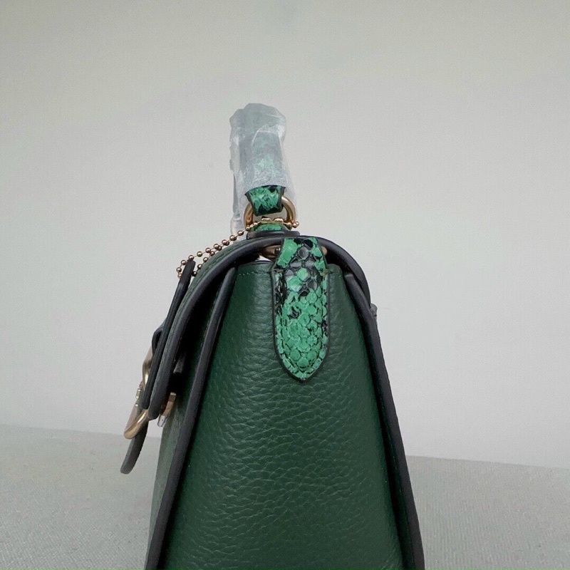 Túi xách Coach Morgan Top Handle Satchel In Colorblock Signature Canvas