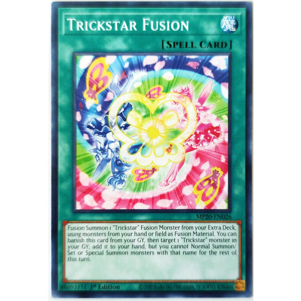 [Thẻ Yugioh] Trickstar Fusion |EN| Common