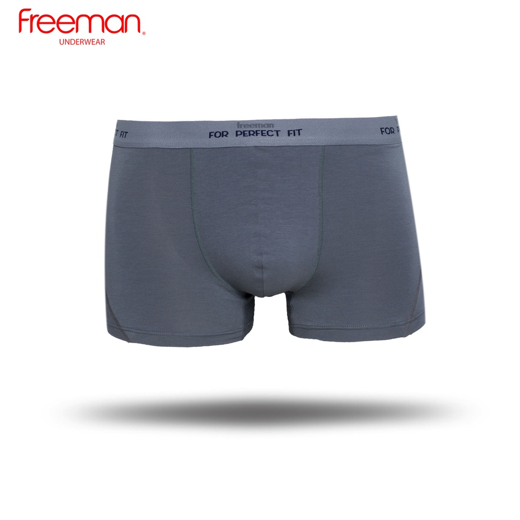 Combo 2 Quần lót boxer chất liệu cotton model cao cấp mềm mịn, thấm hút mồ hôi tốt Freeman 6530