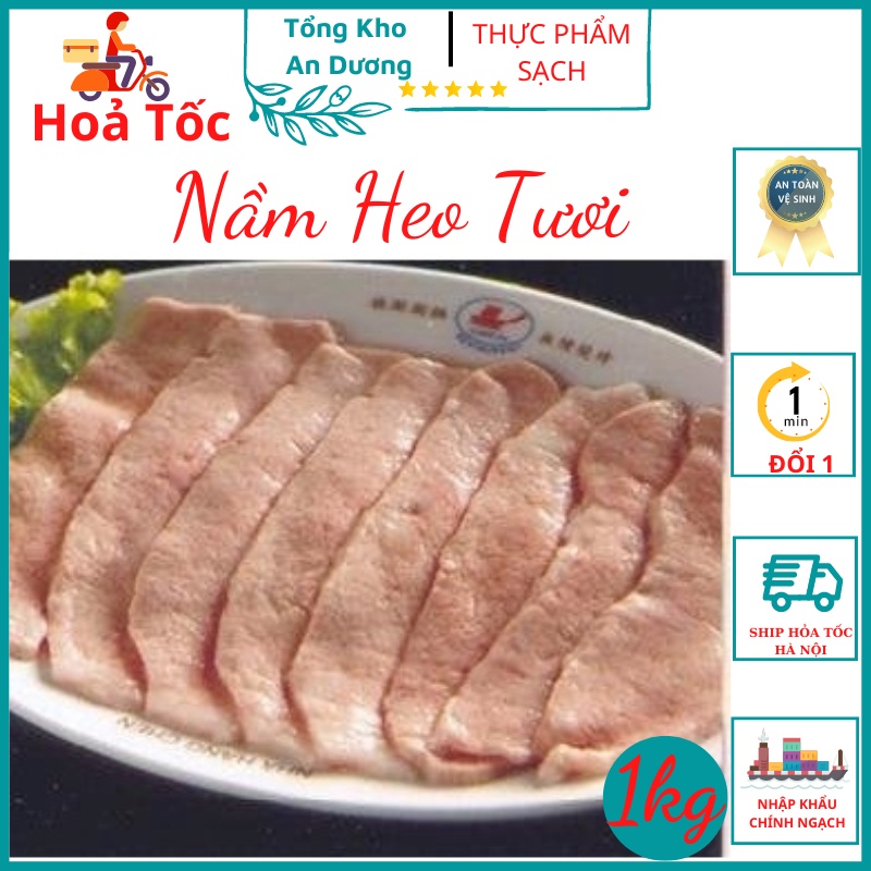 Nầm Lợn Thái Sẵn Đặc Sản Ngon Khó Cưỡng, Nầm Lợn Nướng BBQ, An Toàn Thực Phẩm, [Ship Hỏa Tốc 1H]