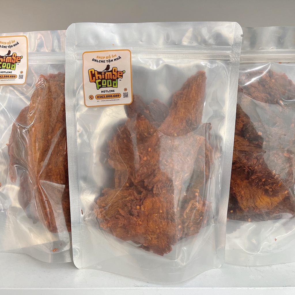 Khô Bò Thu Ba - Bò Khô Miếng Thu Ba Đặc Sản Quảng Ngãi Gói 200Gr -  Chim Sẻ Food