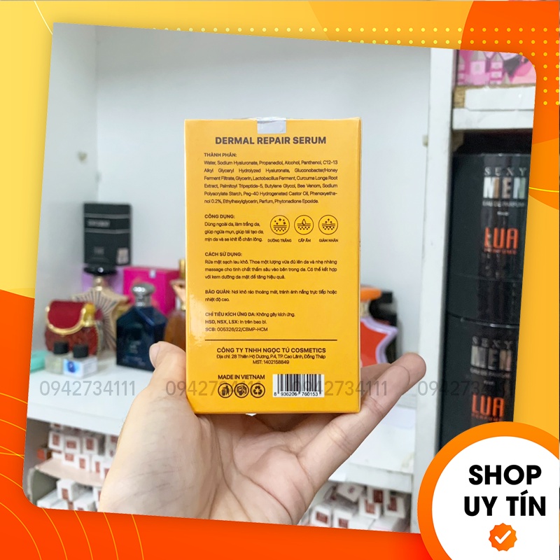 [Chính Hãng] Serum Phục Hồi Giảm Nám Dermal Repair Lachi Cheese - Serum Hút Nám Vi Sinh Vitamin K