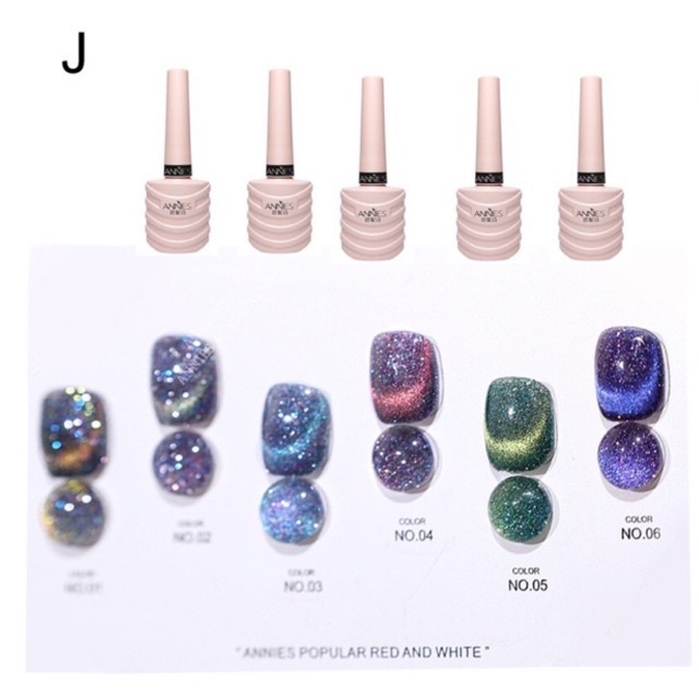 Set sơn mắt mèo 3D flash