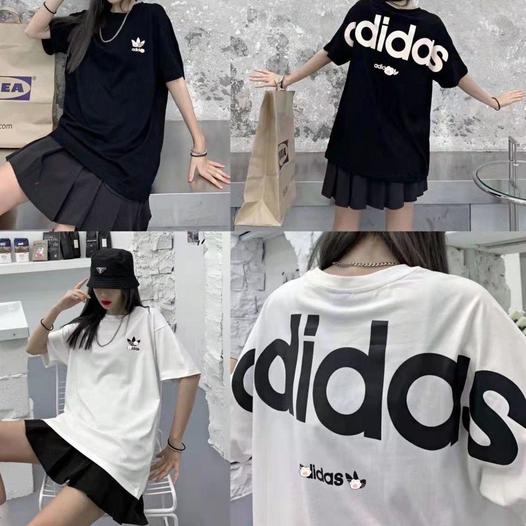 Áo Thun Nam Adidas Áo Phông Nữ Thời Trang Cổ Tròn tang mac đầy đủ ACA STORE T01