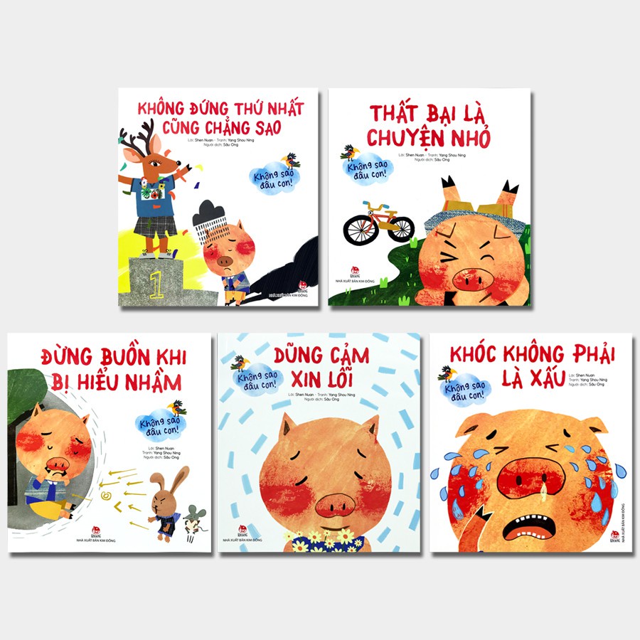 Sách - Combo Không Sao Đâu Con!