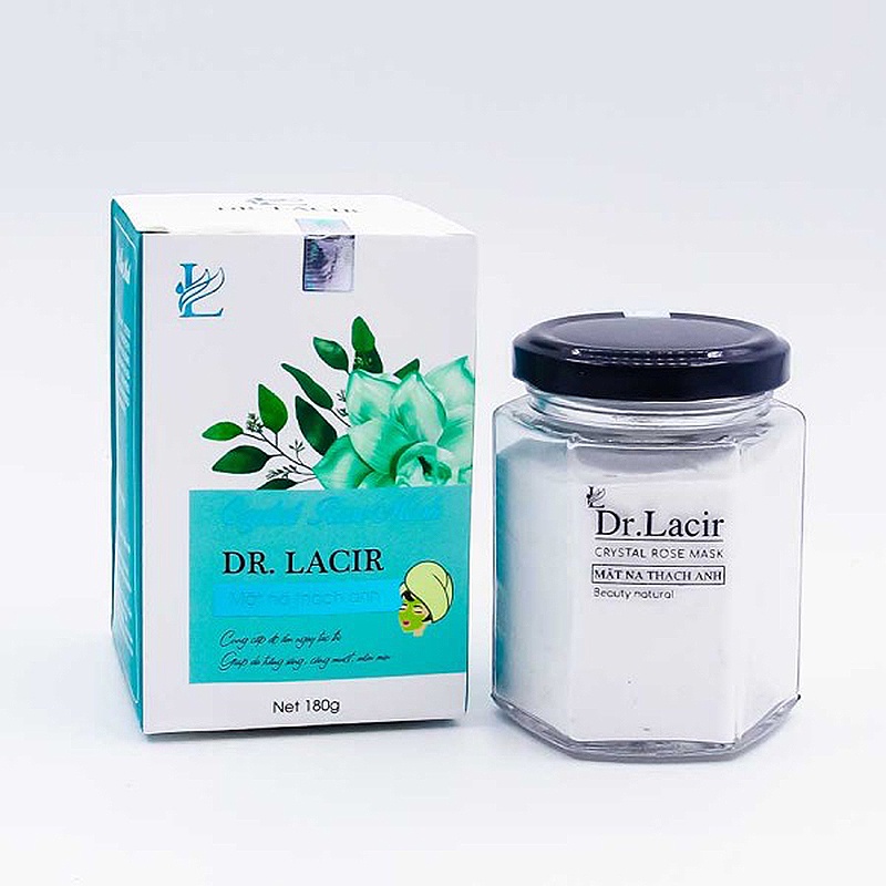 Mặt nạ thạch anh khô thương hiệu Dr.lacir trọng lượng 180gr