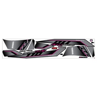 TEM RỜI SIRIUS RC CHỈ ĐỎ- DÁN XE ĐEN.