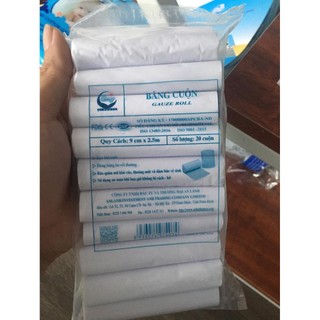 Băng cuộn y tế an lành 9cmx2.5m