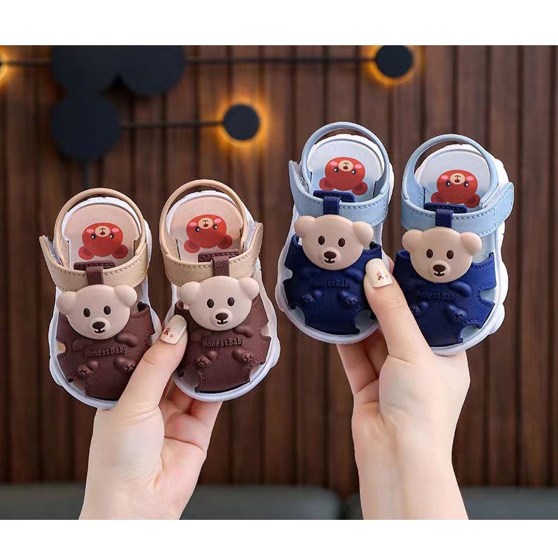 AMILA Xăng đan Đế Mềm Chống Trượt Thoáng Khí Dành Cho Bé 0-3 Tuổi