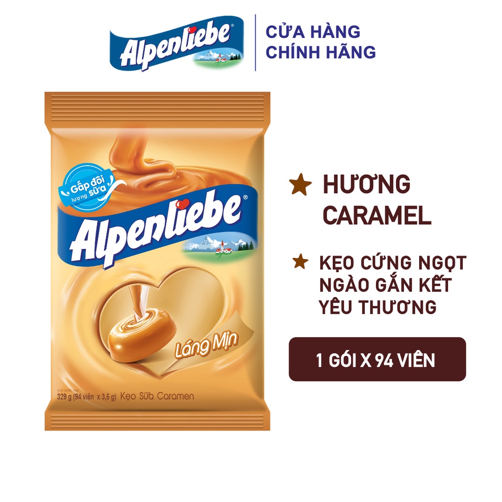 Kẹo cứng Alpenliebe nhiều hương (Gói to)