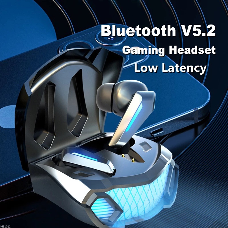 Tai Nghe Gaming Bluetooth M5 Độ Trễ Thấp - Bluetooth v5.2 - Kháng Nước - Bass Căng - Chính Hãng HD Design