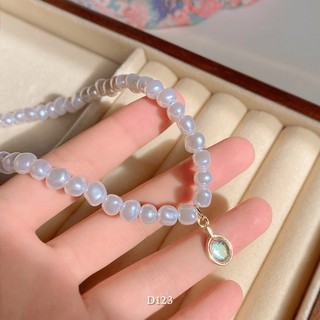 VÒNG CỔ CHOKER HẠT NGỌC - MELY D123