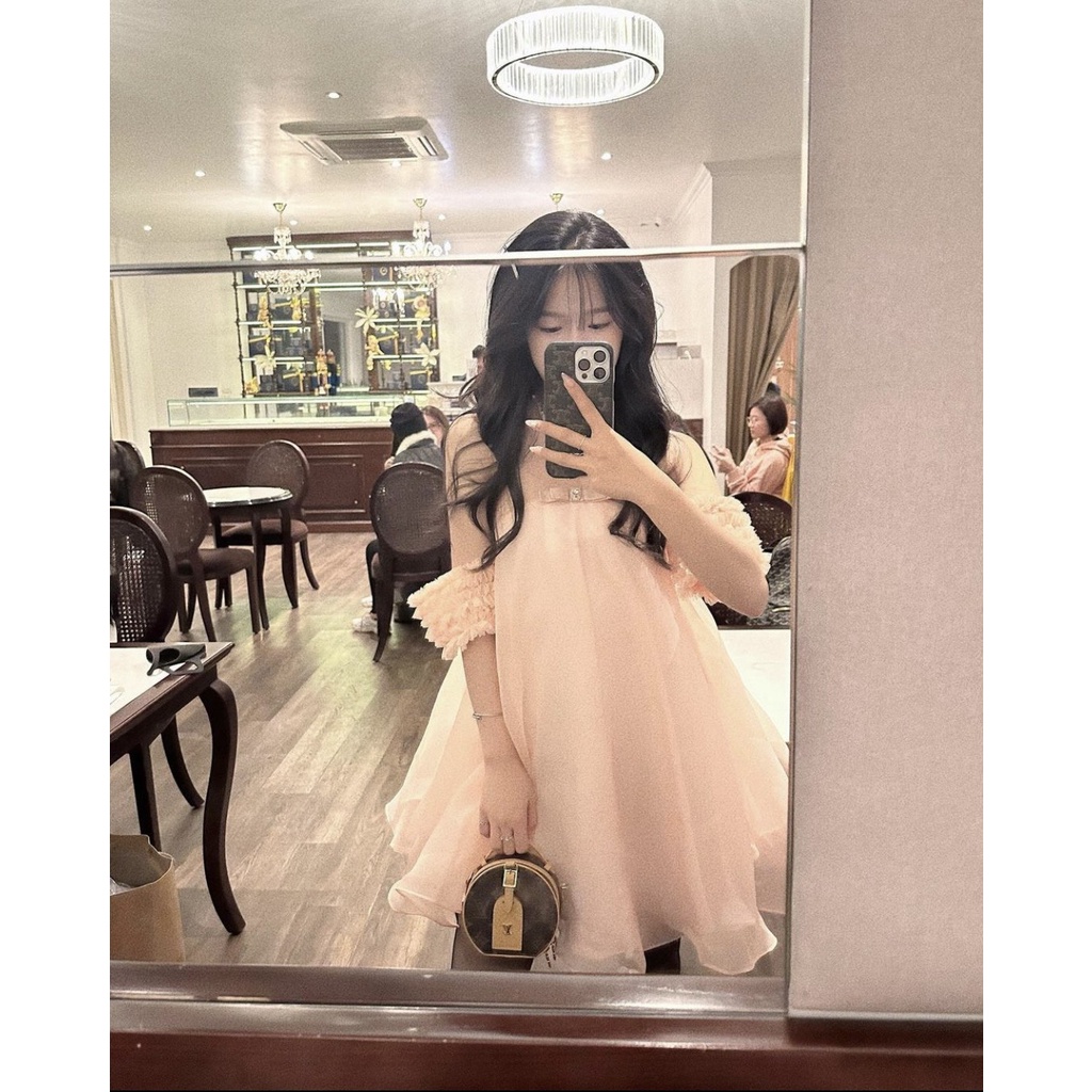 [SẴN] Váy Tiểu Thư Wyn.Anh Thiết Kế Tay Phồng Trễ Vai Cách Điệu Siêu Xinh - phuonganh.vno0 | BigBuy360 - bigbuy360.vn