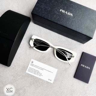 Kính râm PRADA NỮ MÀU TRẮNG CAO CẤP