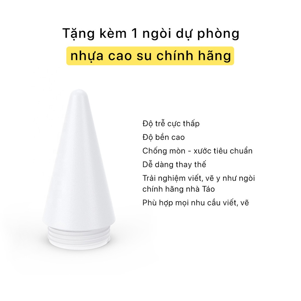 [QUÀ TẶNG DIGITAL] Bút Cảm Ứng CWT PENCIL 1.5/ 2.0 cho các dòng máy tính bảng, điện thoại IOS, Android, hỗ trợ sạc nhanh