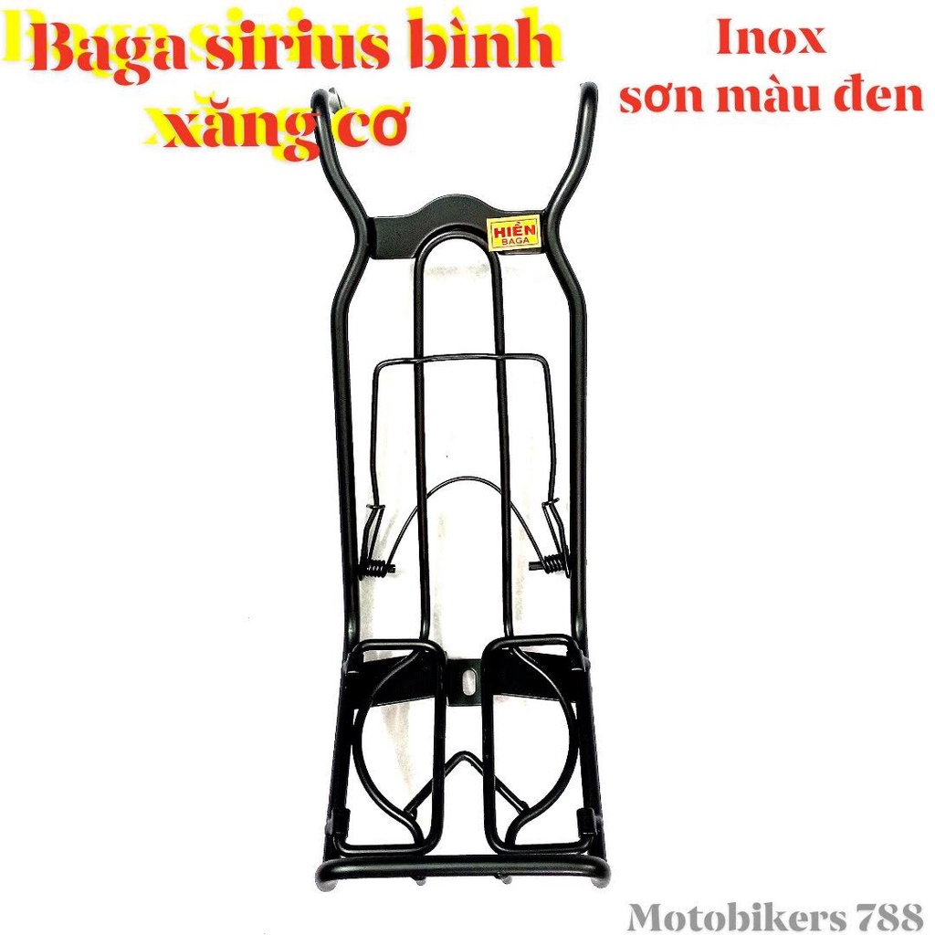 Baga sirius xăng cơ màu đen