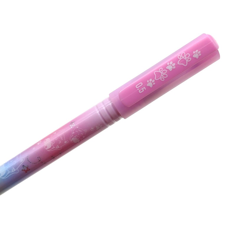 Vỉ 3 Bút Gel 0.5 mm - Thiên Long TP-GEL038 039 - Mực Tím
