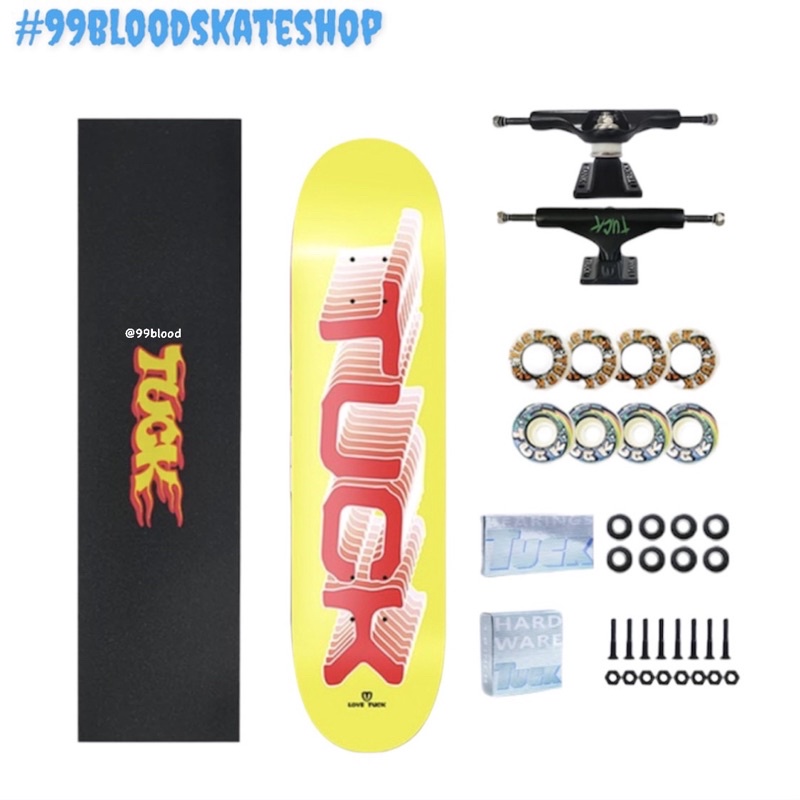 VÁN TRƯỢT TUCK COMPLETE -(VÁN SKATEBOARD CHUYÊN NGHIỆP CHÍNH HÃNG CHẤT LƯỢNG, HÌNH ẢNH ĐẸP SẮC NÉT) TUCK COMPLETE