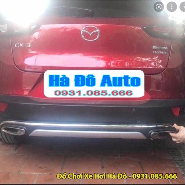 Líp Chia Pô Mazda CX3 Kiểu Dáng BMW - Độ Líp Chia Pô Mazda CX3