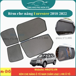 Rèm Che Nắng Xe Subaru Forester 2013-2023 - Hàng Loại 1 Mr Ô Tô, vải dày, chống nắng tốt, dễ lắp đặt, vừa khít-Nam châm