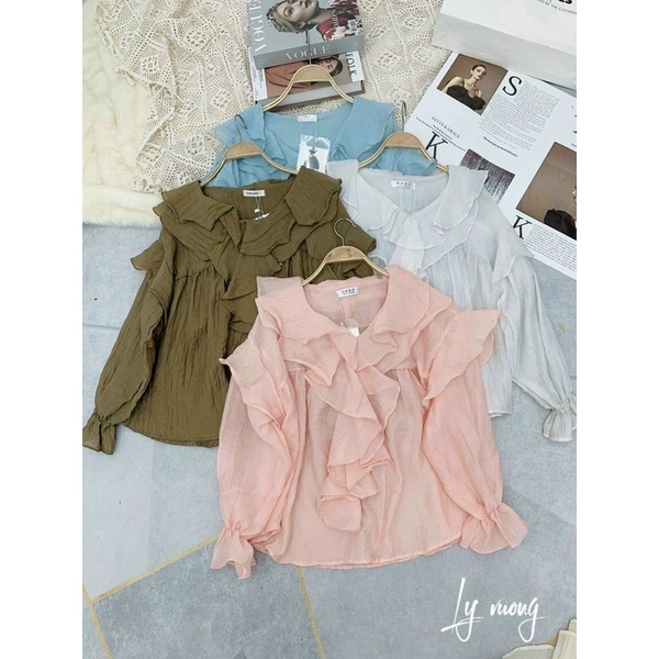 Áo sơ mi bèo ngực