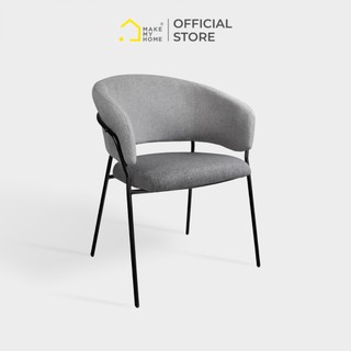 Ghế bàn ăn ghế làm việc chân thép mặt nệm sự kết hợp tinh tế và tiện dụng Make My Home VAHI