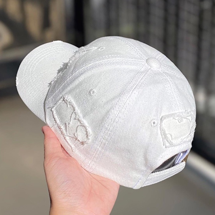 Nón Kết - Mũ Lưỡi Trai KAKI RÁCH cực chất dành cho cả nam và nữ - ĐEN