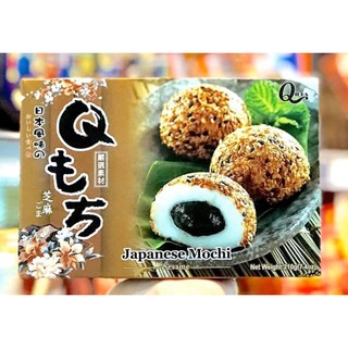 Bánh mochi đài loan - vị mè đen 210g - japanese mochi qidea sesame