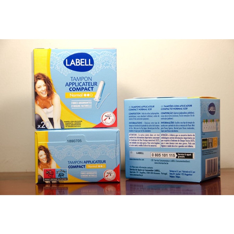 TAMPON LABELL DÀNH CHO NGÀY ÍT CÓ CẦN ĐẨY 20M