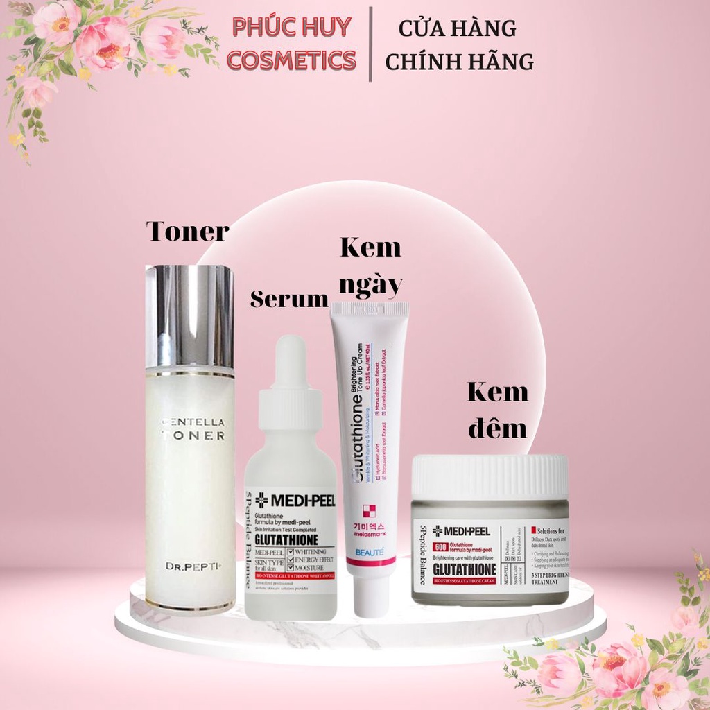 BỘ SẢN PHẨM DƯỠNG DA TRẮNG SÁNG MEDIPEEL