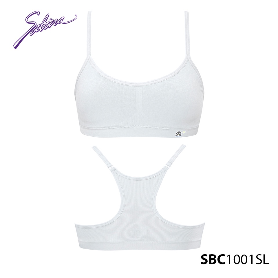 Áo Lót Đệm Mỏng Cho Bé Gái Màu Xám Nhạt Cool Teen By Sabina SBC1001