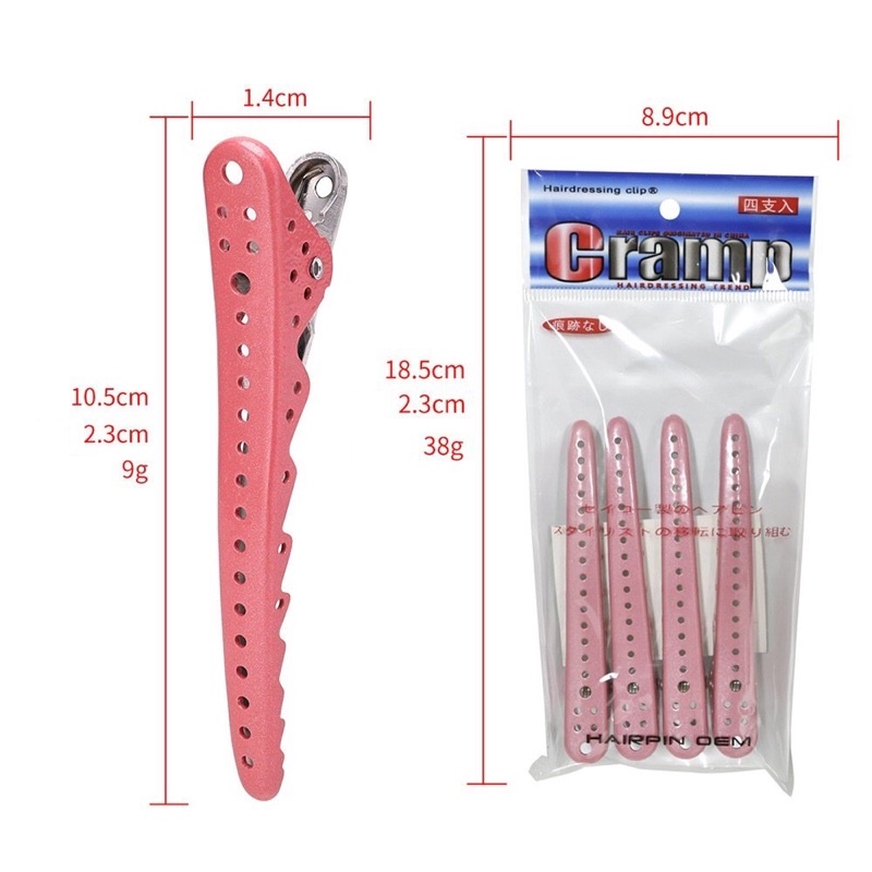 Kẹp Tóc Hàm Cá Mập Kẹp Tóc Nhuôm Nam Cao Cấp Shark Hair Clips