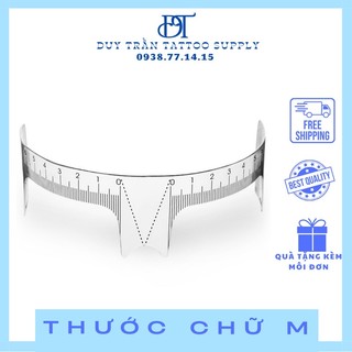 THƯỚC ĐO CHÂN MÀY CHỮ M