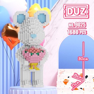 Đồ chơi lắp ráp gấu bearbrick 30 cm, Mô hình bearbrick