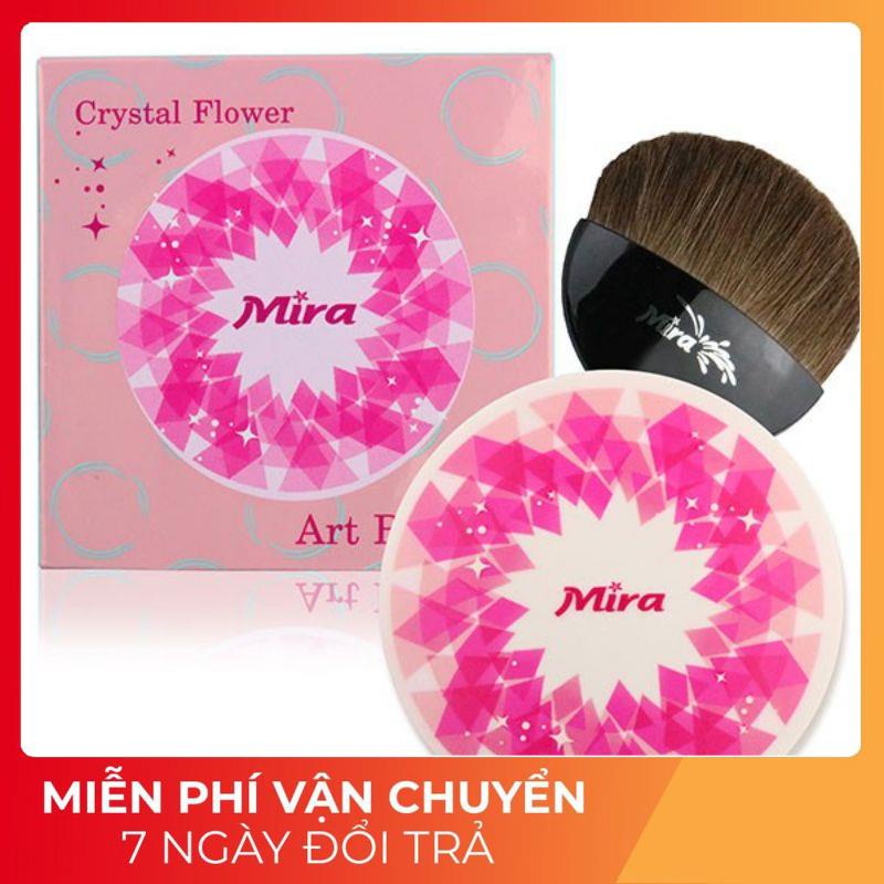 Phấn má hồng hoa cương bền màu Mira Crystal Flower Art Blusher Hàn Quốc, phấn mịn, hài hoà giúp da hồng hào, mềm mịn