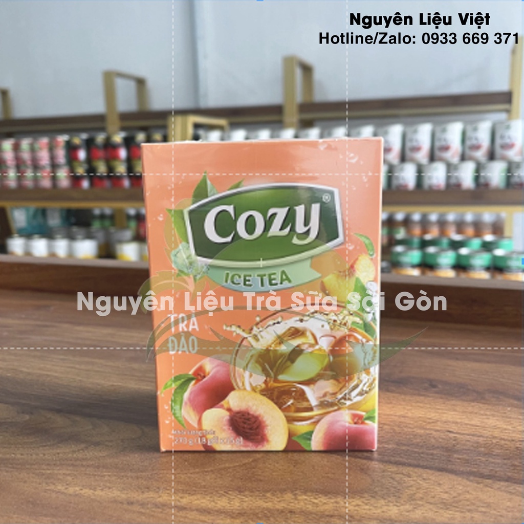 Cozy Trà Đào Hoà Tan