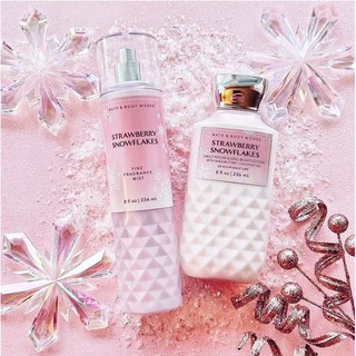 ✨ Xịt thơm Body Mist 𝐁𝐚𝐭𝐡 𝐚𝐧𝐝 𝐁𝐨𝐝𝐲 𝐖𝐨𝐫𝐤𝐬 𝐒𝐭𝐫𝐚𝐰𝐛𝐞𝐫𝐫𝐲 𝐒𝐧𝐨𝐰𝐟𝐥𝐚𝐤𝐞𝐬