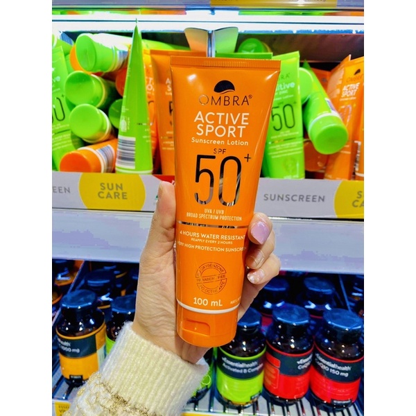 Kem Chống Nắng Ombra Face Lotion SPF50+ Úc