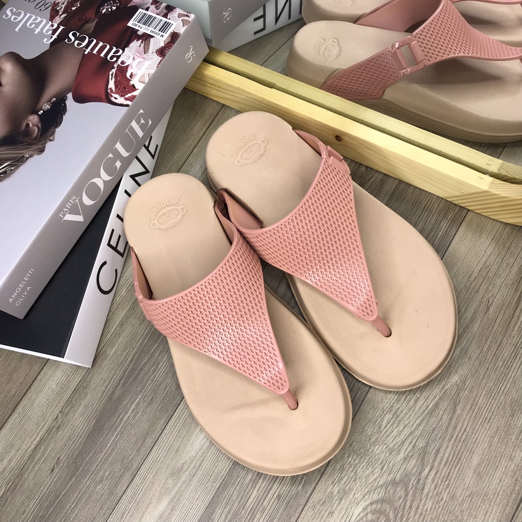 Dép Thái Lan Kẹp Xỏ Ngón MONOBO MONIGA 6.4 Đế Cao 3.5 cm Chính Hãng!