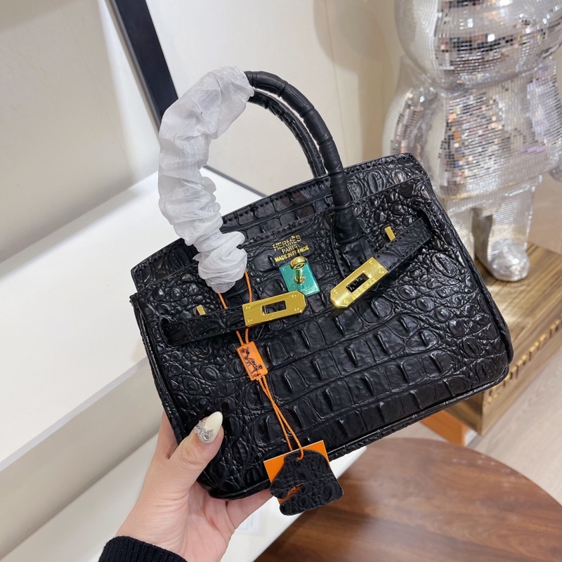 Túi HM BIKIN CÁ SẤU SPSL sang chảnh