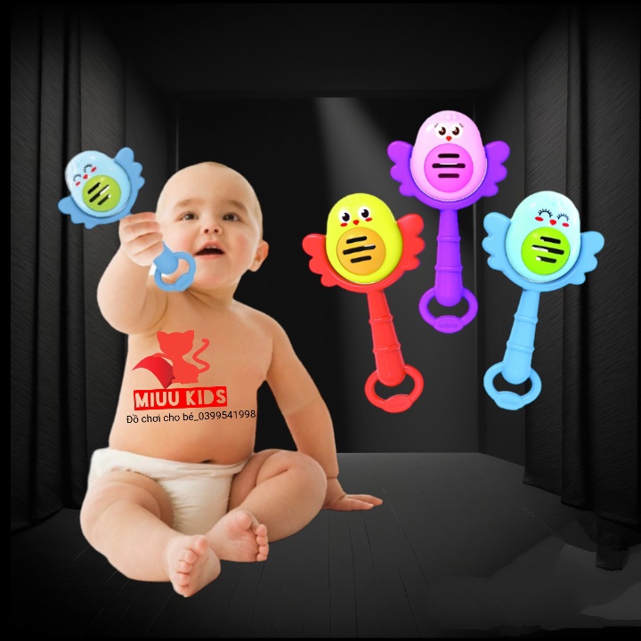 Xúc Xắc Chú Gà Dễ Thương  Bằng Nhựa Cao Cấp Chính Hãng Antona An Toàn Cho Bé