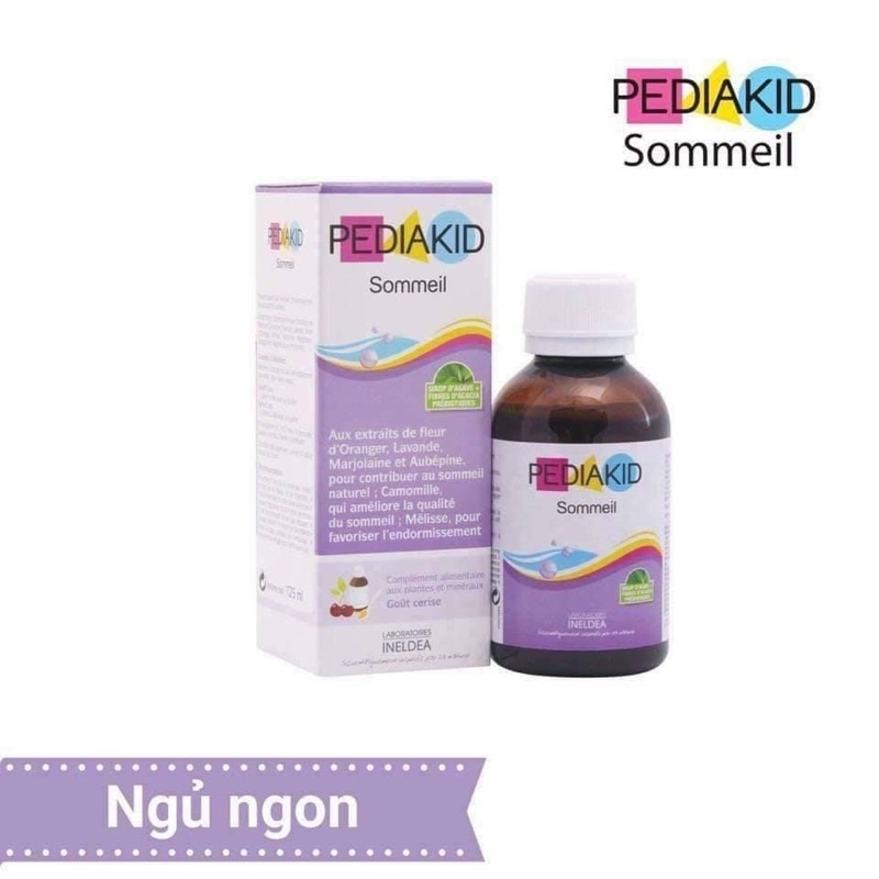 Siro Pediakid Sommeil Ngủ Ngon Cho Bé 6 Tháng Trở Lên - Hàng Pháp