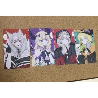 Card bo góc gacha set Ethyria Nina & Reimu & Enna & Millie